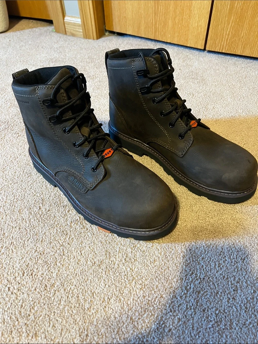 NWOT Brunt Sullivan 6” Comp toe boot. Sz. 9.5 M.